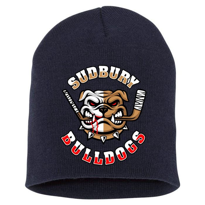 SHORESY Sudbury Blueberry Bulldogs Sudbury Bulldogs Letterkenny Short Acrylic Beanie