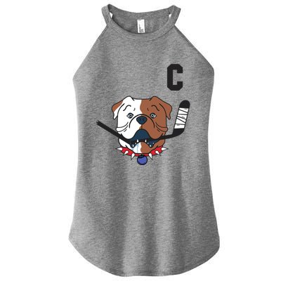 SHORESY Sudbury Blueberry Bulldogs Sudbury Bulldogs Letterkenny Women’s Perfect Tri Rocker Tank