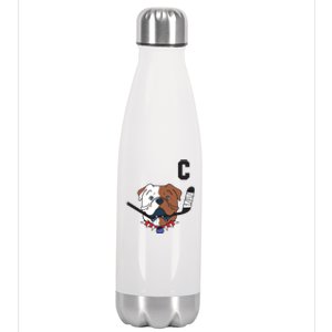 SHORESY Sudbury Blueberry Bulldogs Sudbury Bulldogs Letterkenny Stainless Steel Insulated Water Bottle