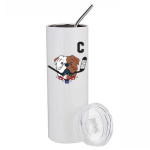 SHORESY Sudbury Blueberry Bulldogs Sudbury Bulldogs Letterkenny Stainless Steel Tumbler