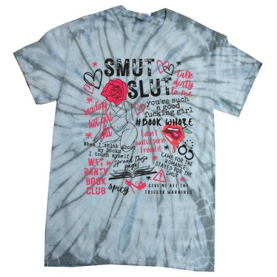 Smut Stfuattdlagg Buy Me Books Reader Spicy Book Tie-Dye T-Shirt