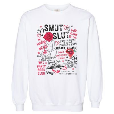 Smut Stfuattdlagg Buy Me Books Reader Spicy Book Garment-Dyed Sweatshirt