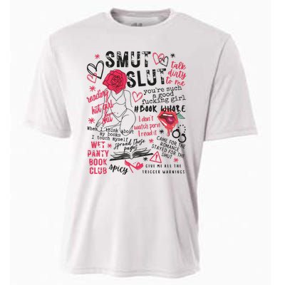 Smut Stfuattdlagg Buy Me Books Reader Spicy Book Cooling Performance Crew T-Shirt