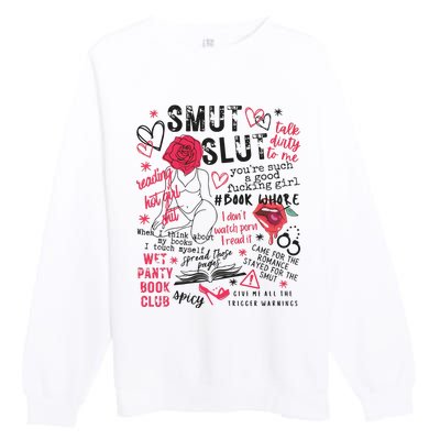 Smut Stfuattdlagg Buy Me Books Reader Spicy Book Premium Crewneck Sweatshirt