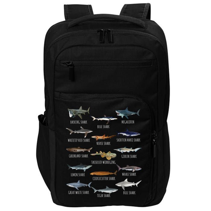 Shark Species Biology Different Types Of Sharks Impact Tech Backpack