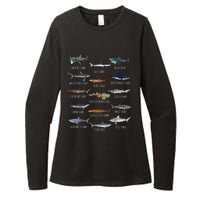 Shark Species Biology Different Types Of Sharks Womens CVC Long Sleeve Shirt