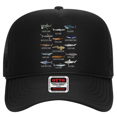 Shark Species Biology Different Types Of Sharks Trucker Hat