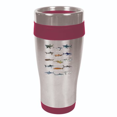 Shark Species Biology Different Types Of Sharks 16oz Travel Tumbler