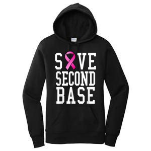 Save Second Base Shirt Breast Cancer Tshirt for Wo Women's Pullover Hoodie