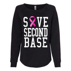 Save Second Base Shirt Breast Cancer Tshirt for Wo Womens California Wash Sweatshirt