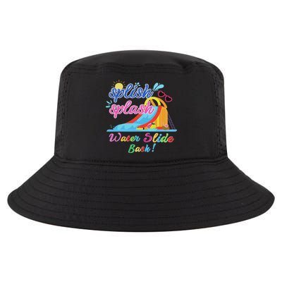 Splish Splash Bash Waterslide Summer Pool Birthday Party Cool Comfort Performance Bucket Hat