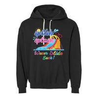 Splish Splash Bash Waterslide Summer Pool Birthday Party Garment-Dyed Fleece Hoodie