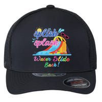 Splish Splash Bash Waterslide Summer Pool Birthday Party Flexfit Unipanel Trucker Cap