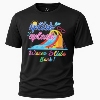 Splish Splash Bash Waterslide Summer Pool Birthday Party Performance Shirt