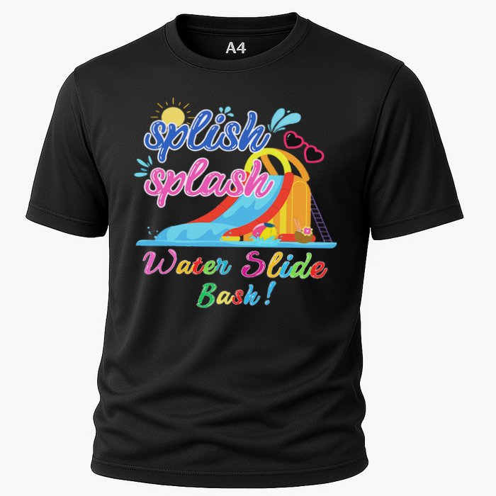 Splish Splash Bash Waterslide Summer Pool Birthday Party Performance Shirt