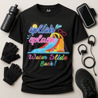 Splish Splash Bash Waterslide Summer Pool Birthday Party Performance Shirt