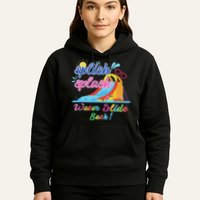 Splish Splash Bash Waterslide Summer Pool Birthday Party Hoodie