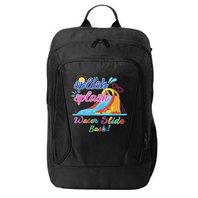 Splish Splash Bash Waterslide Summer Pool Birthday Party City Backpack