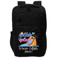 Splish Splash Bash Waterslide Summer Pool Birthday Party Impact Tech Backpack
