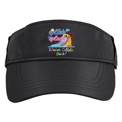 Splish Splash Bash Waterslide Summer Pool Birthday Party Adult Drive Performance Visor