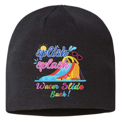 Splish Splash Bash Waterslide Summer Pool Birthday Party Sustainable Beanie