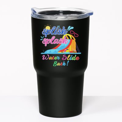 Splish Splash Bash Waterslide Summer Pool Birthday Party Tumbler