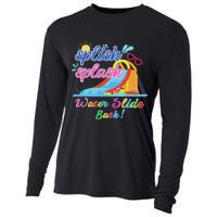 Splish Splash Bash Waterslide Summer Pool Birthday Party Cooling Performance Long Sleeve Crew