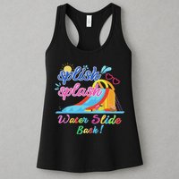 Splish Splash Bash Waterslide Summer Pool Birthday Party Womens Tank Top