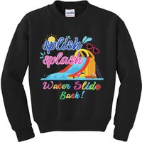 Splish Splash Bash Waterslide Summer Pool Birthday Party Kids Sweatshirt