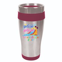 Splish Splash Bash Waterslide Summer Pool Birthday Party 16oz Travel Tumbler