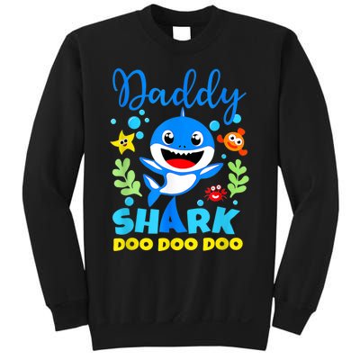 Shark Shirt Birthday  Dad  Daddy Birthday Kid Family Sweatshirt