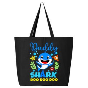 Shark Shirt Birthday  Dad  Daddy Birthday Kid Family 25L Jumbo Tote