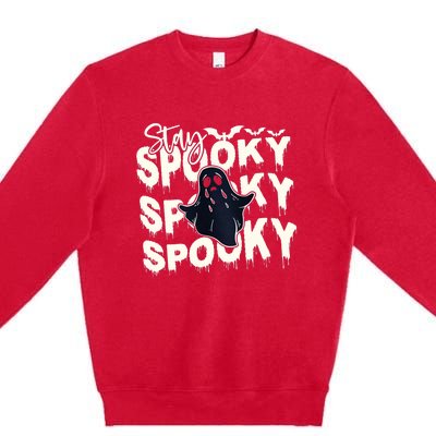 Stay Spooky Boo Cute Halloween Spooky Premium Crewneck Sweatshirt