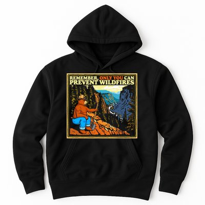 Style Smokey B.E.A.R Only You Retro Hiking Hoodie