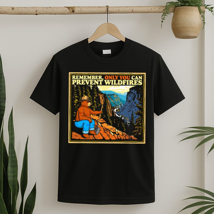 Style Smokey B.E.A.R Only You Retro Hiking T-Shirt