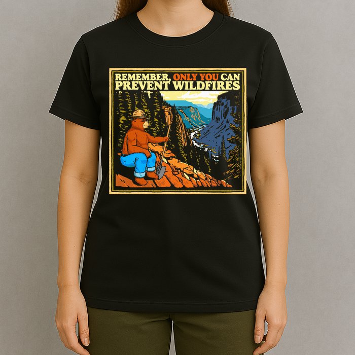 Style Smokey B.E.A.R Only You Retro Hiking T-Shirt