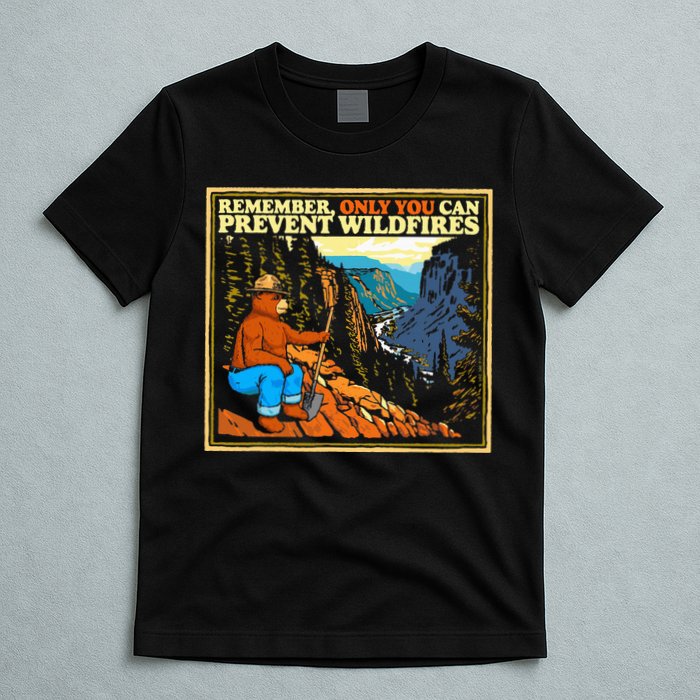 Style Smokey B.E.A.R Only You Retro Hiking T-Shirt