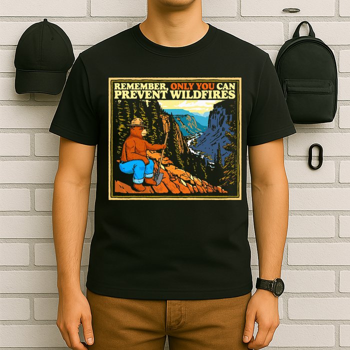 Style Smokey B.E.A.R Only You Retro Hiking T-Shirt