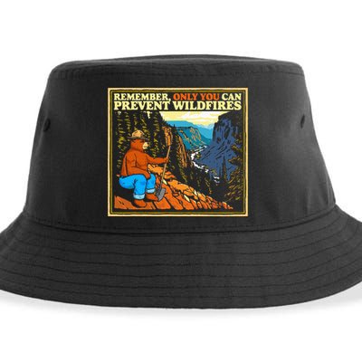 Style Smokey B.E.A.R Only You Retro Hiking Sustainable Bucket Hat