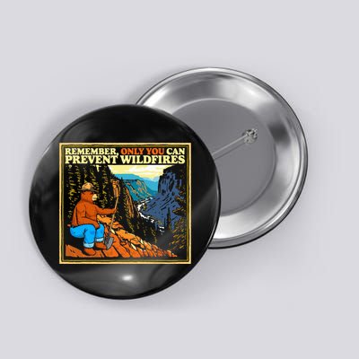 Style Smokey B.E.A.R Only You Retro Hiking Button