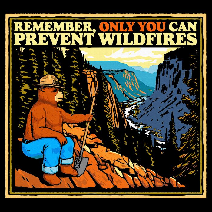 Style Smokey B.E.A.R Only You Retro Hiking Bucket Hat