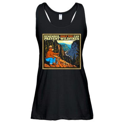 Style Smokey B.E.A.R Only You Retro Hiking Ladies Essential Flowy Tank