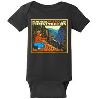 Style Smokey B.E.A.R Only You Retro Hiking Baby Bodysuit