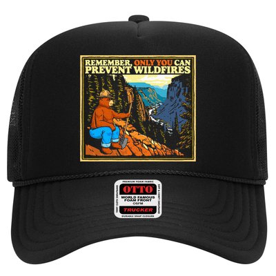 Style Smokey B.E.A.R Only You Retro Hiking Trucker Hat