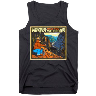 Style Smokey B.E.A.R Only You Retro Hiking Tank Top