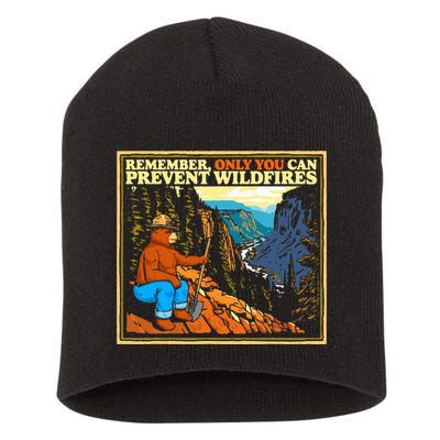Style Smokey B.E.A.R Only You Retro Hiking Short Acrylic Beanie