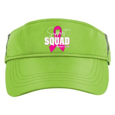 Support Squad Breast Cancer Awareness Pin.K Ribbon Adult Drive Performance Visor