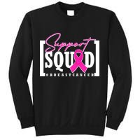 Support Squad #Breast Cancer Awareness Warrior Sweatshirt