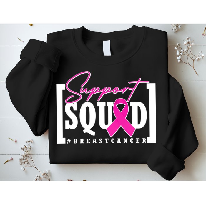Support Squad #Breast Cancer Awareness Warrior Sweatshirt