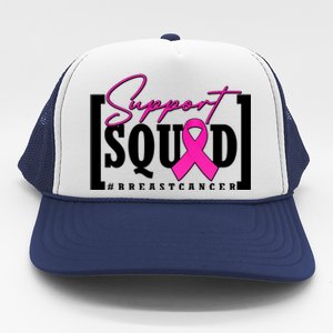 Support Squad #Breast Cancer Awareness Warrior Trucker Hat